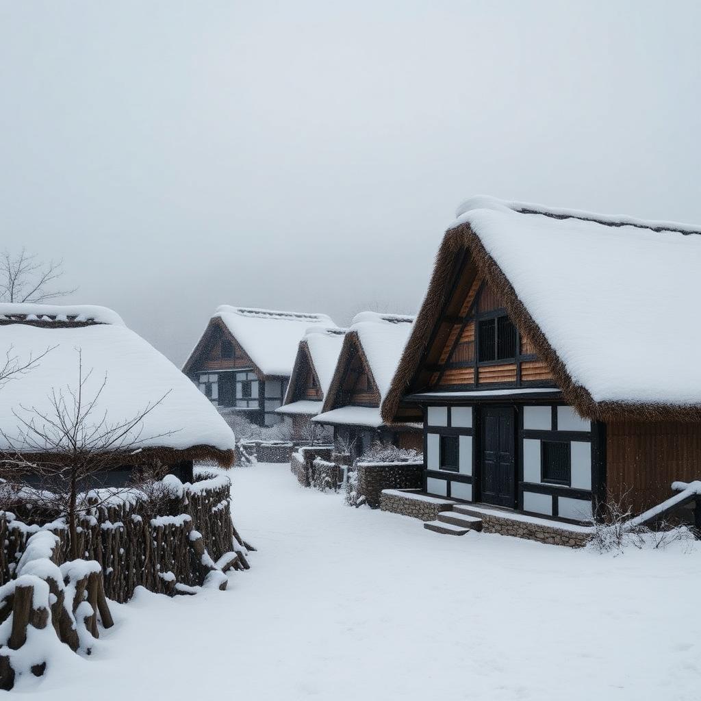Ainokura in Deep Winter