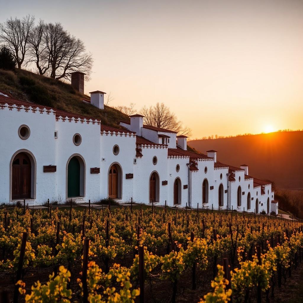 The Painted Wine Cellars of South Moravia